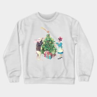 Fairytale Christmas Tree Crewneck Sweatshirt